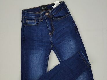 dżinsy skinny high ankle: Mohito, Jeansy damskie, 2XS