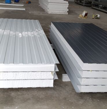 Сэндвич-панели кровельные: 1. Сендвич панелдер – жеңил, бышык жана жылуулукту жакшы сактаган — 9