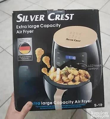 duplikator za dzem: Friteza Silver Crest 6 L – Friteza na vruć vazduh Air Fryer 🍟 — 1