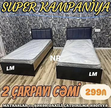 Çarpayılar: *Tək çarpayı+matras🎁* _*SİFARİŞLƏ VƏ YENİ*_ *Qiymət -da lalafo.az — 2 Çarpayılar: *Tək çarpayı+matras🎁* _*SİFARİŞLƏ VƏ YENİ*_ *Qiymət — 2