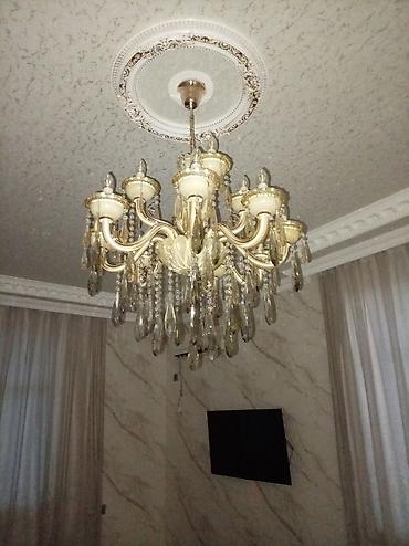 2.el pencere: Çılçıraq, 10 və daha çox lampa, Metal — 2