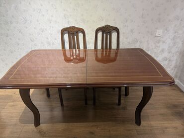 дачный набор стол и стулья: Qonaq otağı üçün, İşlənmiş, Açılan, Dördbucaq masa, 6 stul lalafo.az -da дачный набор стол и стулья: Qonaq otağı üçün, İşlənmiş, Açılan, Dördbucaq masa, 6 stul