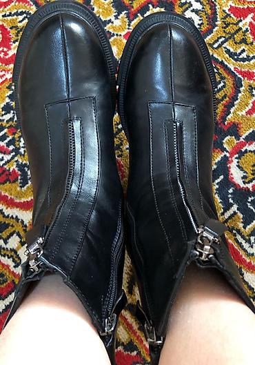 Ботинки и ботильоны: Ботинки, 36, Sasha Fabiani, Б/у, цвет - Черный, Самовывоз, Платная доставка — 2