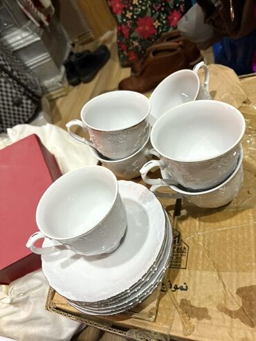 çay serviz: Çay dəsti, rəng - Ağ, Farfor, 6 nəfərlik lalafo.az -da çay serviz: Çay dəsti, rəng - Ağ, Farfor, 6 nəfərlik