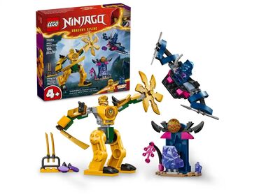 Игрушки: Lego Ninjago 71804 Боевой мех Арина 🤖 рекомендованный возраст 4+,104