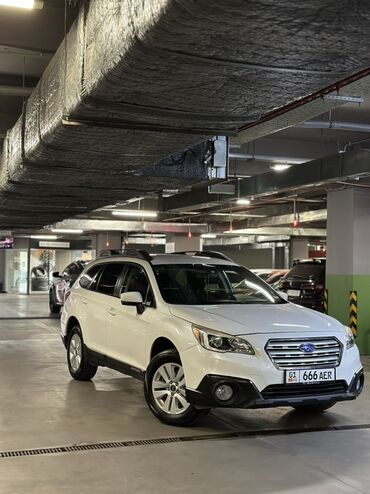 машина кейж: Subaru Outback: 2017 г., 2.5 л, Автоматтык, Бензин, Жол тандабас