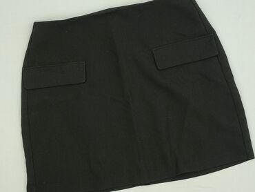 plisowane spódnice midi czarne: Women`s skirt, Amisu, Size L (EU 40)