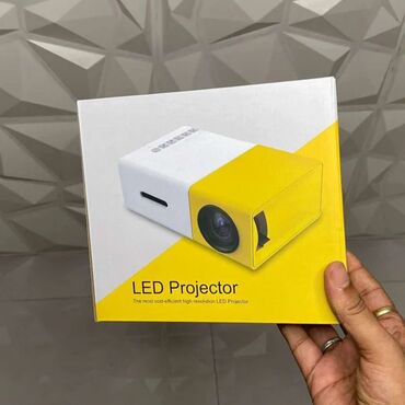 Mini LED Proyektor 1080p Portativ Ev Ofis Teatrı Kino Mini ev