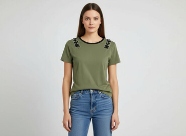 t shirty z dekoltem v allegro: FB Sister, Футболка жіноча, розмір S