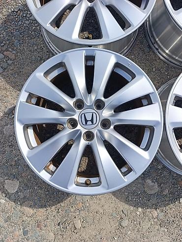 шутоко набор: Литые Диски R 17 Honda, Комплект, отверстий - 5, Б/у — 3