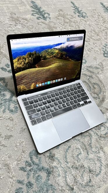 ноутбук в рассрочку без участия банка: Ноутбук, Apple, 8 ГБ ОЭТ, Apple M1, 13.3 ", Жумуш, окуу үчүн, эс тутум SSD
