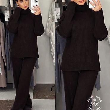 Kompleti: Ženski pleteni komplet – rolka i pantalone - Dvodijelni komplet od — 3