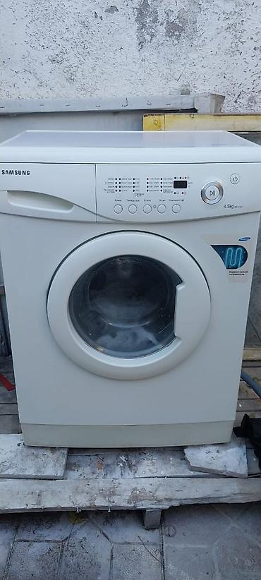 samsung was end: Paltaryuyan maşın Samsung, 5 kq, İşlənmiş, Avtomat, Qurutma var, Kredit yoxdur, Ünvandan götürmə — 1