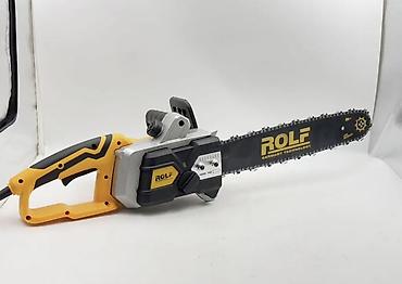 Электрическая цепная пила ROLF TOP‑2200X - Тип: сетЕВАЯ электрическая at lalafo.kg Электрическая цепная пила ROLF TOP‑2200X - Тип: сетЕВАЯ электрическая