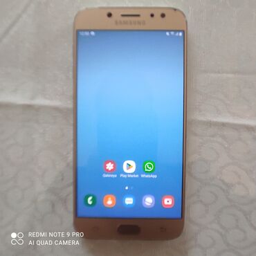 samsung s11 plus qiymeti: Samsung Galaxy J7 2018, 16 GB, rəng - Qızılı, Sensor, İki sim kartlı