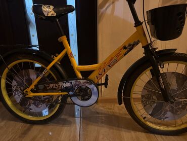 Opel: Uşaq velosipedi – Vista Kids - Rəng: sarı çərçivə, qara çəngəl və