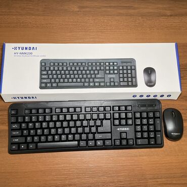 беспроводную мышь и клавиатуру: Беспроводная механическая клавиатура HYUNDAI NMK230
