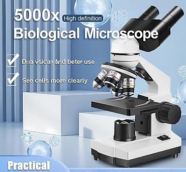 elektron mikroskop: Mikroskop Model: XSP-86B4 Bu 5000× bioloji mikroskop hüceyrələrin — 2