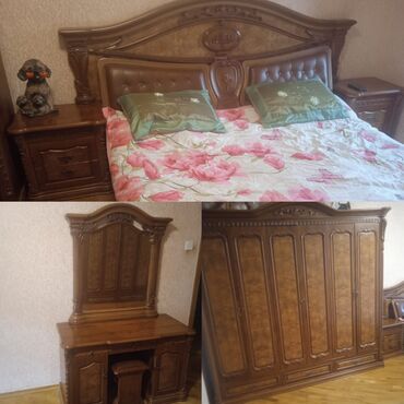 Ev üçün digər mebel: Yataq dəsti satılır 300₼. Yaxşı vəziyyətdədir. Matrası var.Ünvan