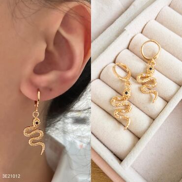 Bijuteriya dəstləri: Qızıl rəngli bijuteriya dəstləri 1) Qırmızı daşlı “marquise” forması — 8