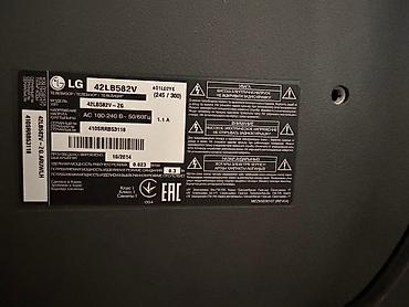 televizor 107: İşlənmiş Televizor LG 43" — 4