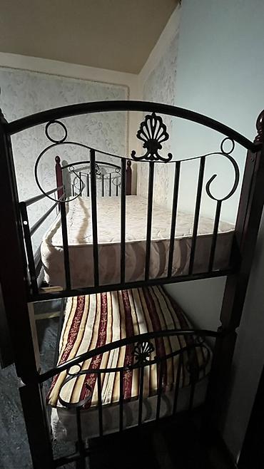 tatto: Oğlan və qız üçün, İşlənmiş, Çarpayı, Matras ilə, Siyirməsiz, Dəmir — 2