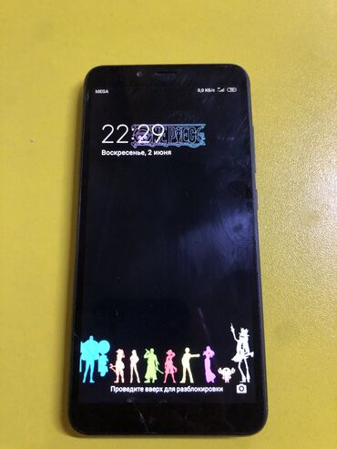 обмен тел: Xiaomi, Redmi 6A, Б/у, 32 ГБ, цвет - Черный, 2 SIM