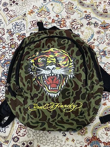 тигил: Рюкзак Don Ed Hardy с камуфляжным принтом и фирменным тигром - — 1