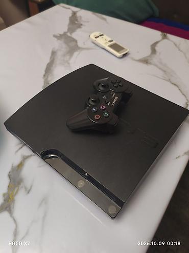 PS3 (Sony PlayStation 3): Без игр есть 2 джойстика и пс срочно продаю 5000 сом все работает — 2