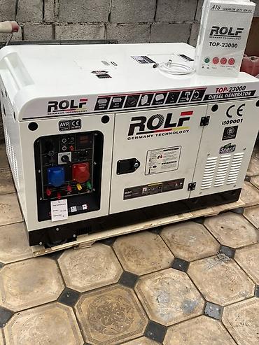 Генераторы: Дизельный генератор ROLF TOP-23000 (Germany Technology) Основные — 2