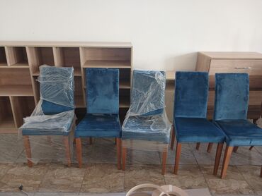 plastik masa və oturacaqlar: 6 stul, Yeni, Türkiyə, Ödənişli çatdırılma