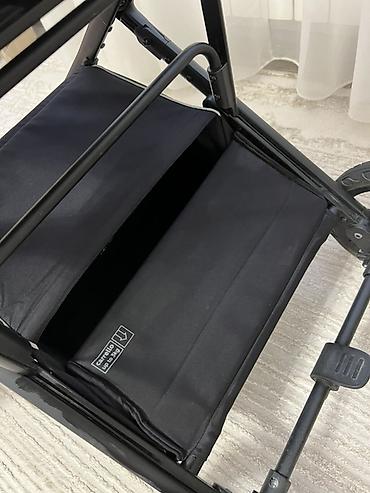 carrello: Коляска, цвет - Черный, Б/у — 5