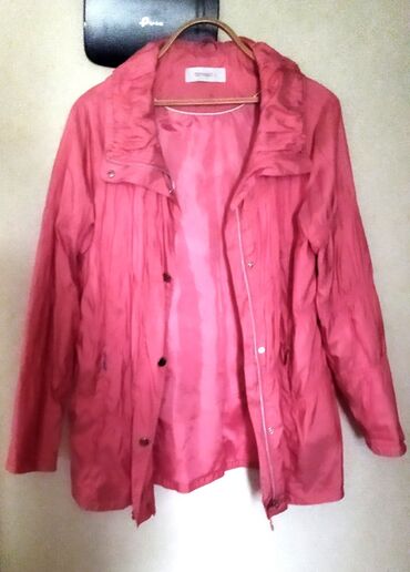 ucuz qadin kurtkalari: Женская куртка 2XL (EU 44), 3XL (EU 46), цвет - Розовый
