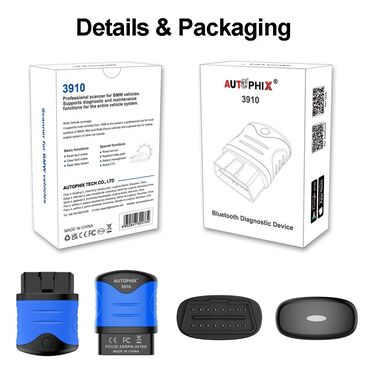 Alati za automobile: AUTOPHIX 3910 Bluetooth BMW/MINI/Rolls Royce IOS/Android Novo - — 12