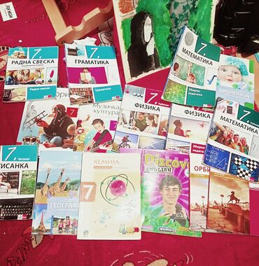 Knjige, časopisi, CD i DVD: Ceo komplet 10000 din, udžbenici su super ocuvani