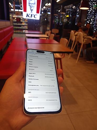 режим 17 про макс: IPhone 17 Pro Max, Б/у, 1 ТБ, Серебристый, Чехол, 100 % — 3