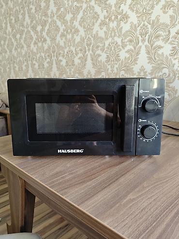 Техника для кухни: HAUSBERG mikrodalğalı soba – model HB-8008MG - Həcm: 20 litr - Qapı — 2