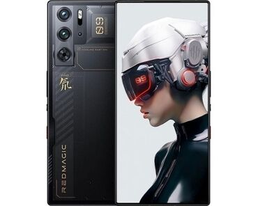 red magic 6 pro: ZTE Nubia Red Magic, Б/у, 256 ГБ, цвет - Черный, eSIM, 2 SIM