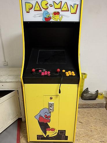 Аркадный автомат Pac-Man (кабинет формата upright) - Дизайн в lalafo.kg да Аркадный автомат Pac-Man (кабинет формата upright) - Дизайн в