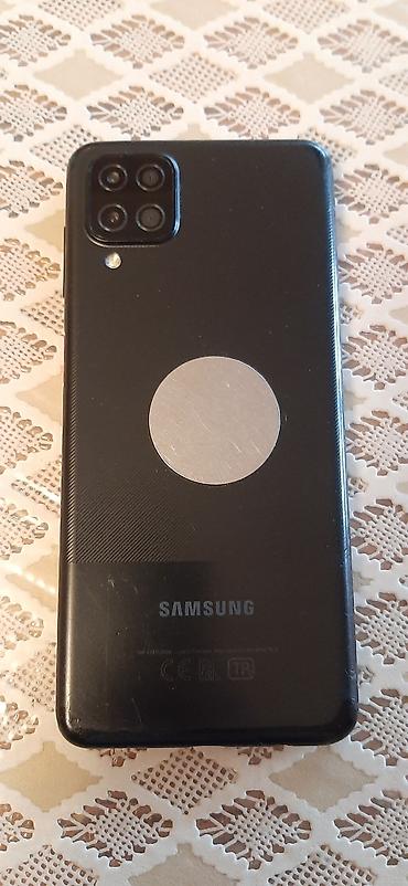 samsung a24 adapter: Samsung Galaxy A12, 32 GB, rəng - Qara, Barmaq izi — 3