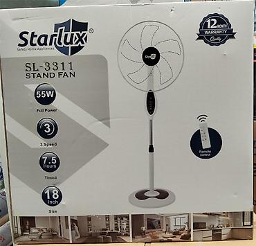 cool storm t90: "Starlux 3311" Ventilyator 3 Sürət Ayarlı 5 Fırlanan qanad 45VT . ❄️ — 8