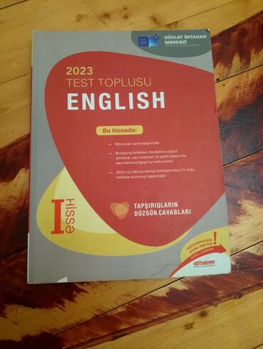 Testlər: DIM English test toplusu 1 və 2 hissə, 2023 . Ayrı ayrı almaqda lalafo.az -da Testlər: DIM English test toplusu 1 və 2 hissə, 2023 . Ayrı ayrı almaqda