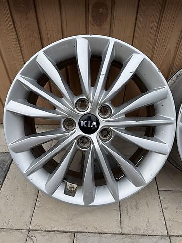 диски к7: Литые Диски R 17 Kia, Комплект, отверстий - 5, Б/у — 6