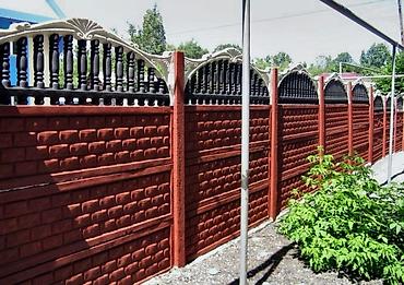Бетонные заборы: Dekorativ beton hasar panelləri – modul sistem Məhsul təsviri: - — 3