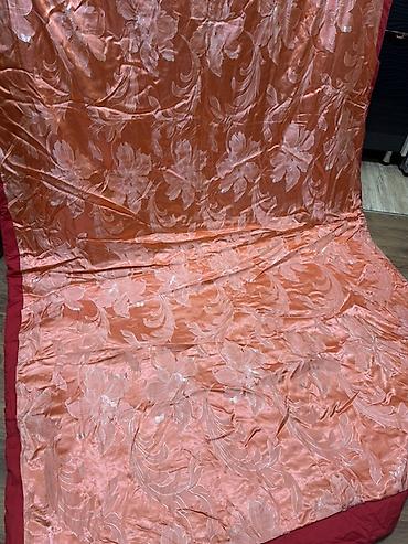 tekstil stul uzlukleri: Təmiz yundan Saten örtüklü yorğan tək nəfərlik. - Material: Parlaq — 2