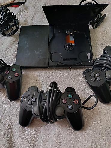 plastation 1: PlayStation 2 Slim komplekti - Konsol: Sony PlayStation 2 Slim (SCPH — 4