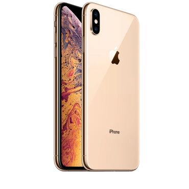 про макс: IPhone Xs Max, Колдонулган, 64 ГБ, Алтын, Куту, 79 %