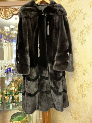 женские футболки с воротником: Шуба, 3XL, цвет - Черный