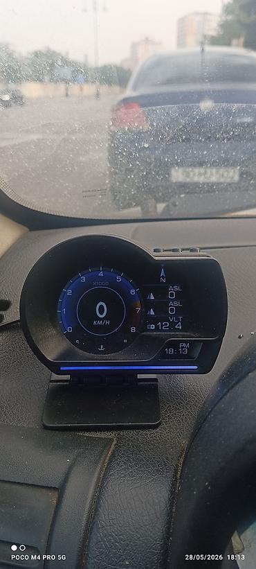 displey: Avtomobil üçün universal rəqəmsal göstərici (OBD2/GPS displey) - Ön — 1
