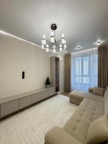 Продажа квартир: 2 комнаты, 79 м², Асанбай мкр Элитка, 12 этаж, Дизайнерский ремонт — 2